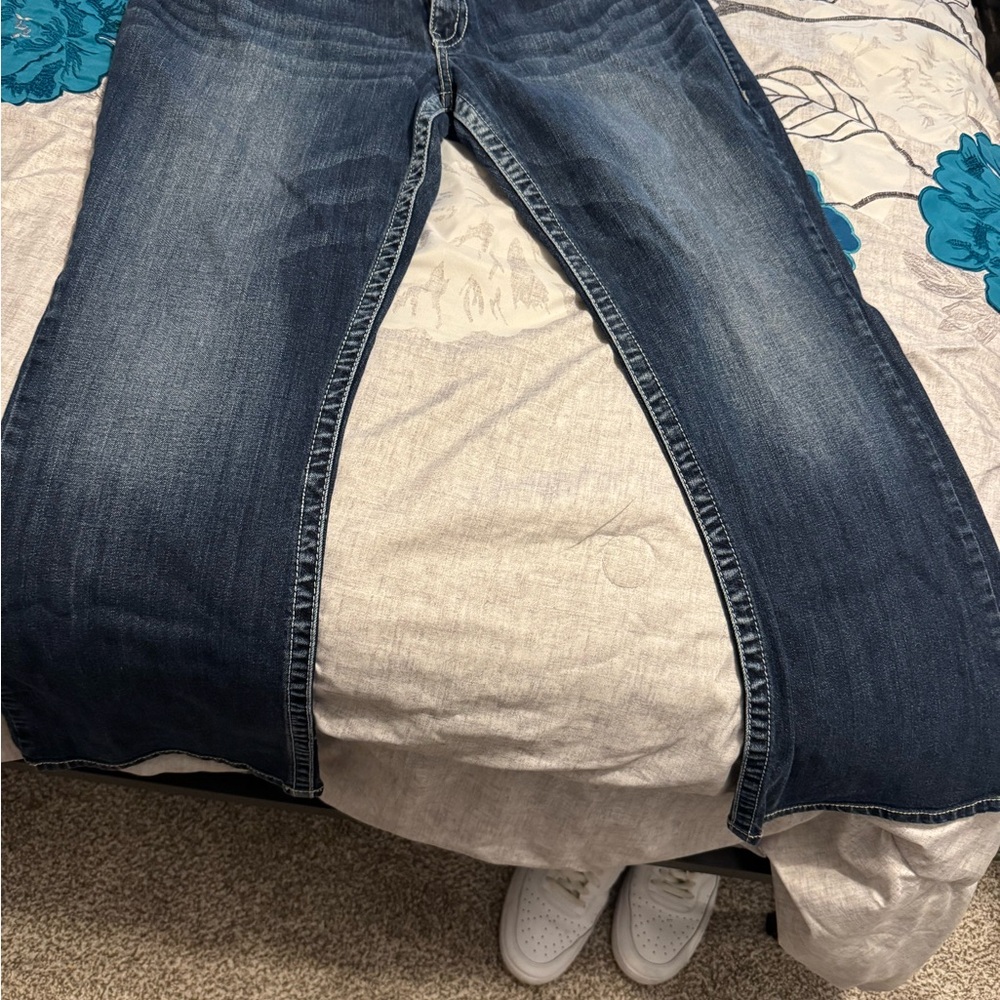 Silver Jeans Dark Blue Boot Cut Denim